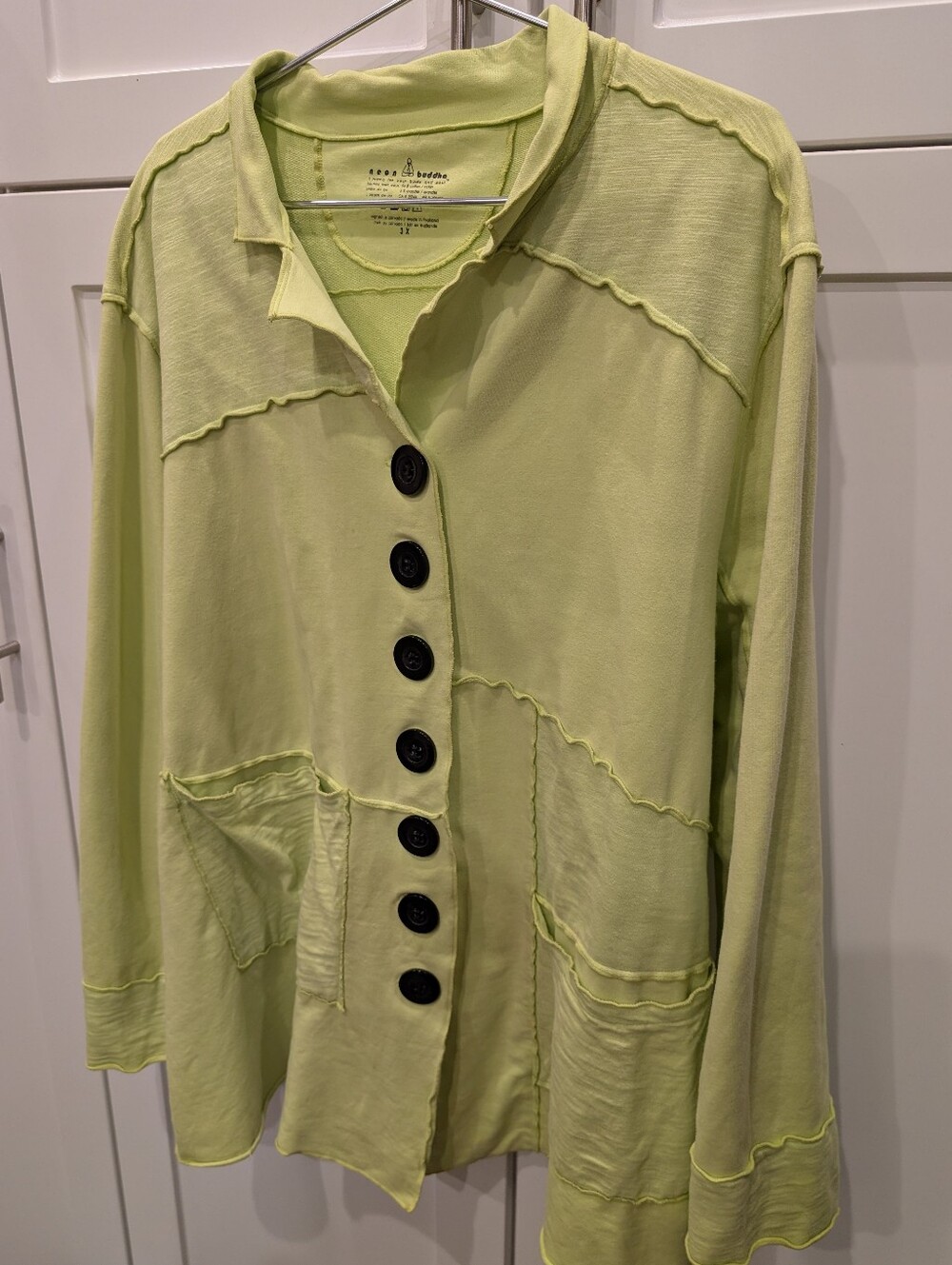 Neon Buddha Lime Jacket